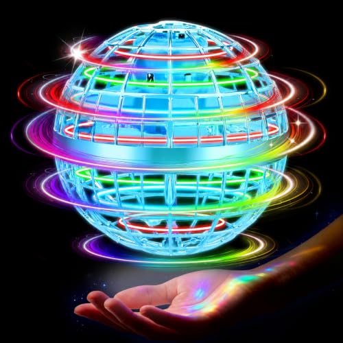 Flying Orb Ball Toy, 2026 Upgrade Hand Controlled Hover Ball - color: Light Blue, size: 1 Pack