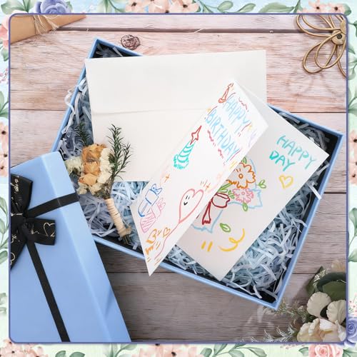 Prudiut 20 Sets Watercolor Cards with Envelopes, 5x7 In, 140 Lb Cold Press - size: 5x7 Inch