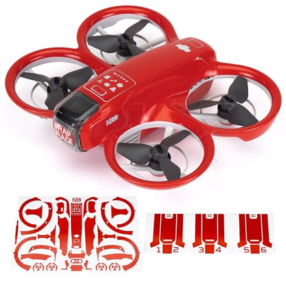 WRAPGRADE Skin Sticker Compatible with DJI NEO Full Wrap (Super Red) - color: Super Red