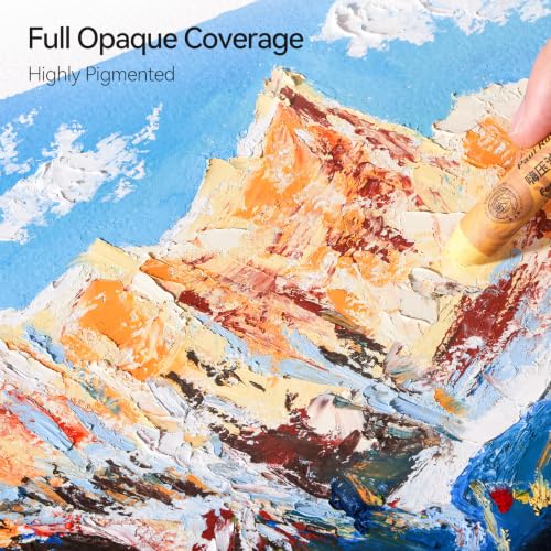 Paul Rubens Oil Pastels, 72 Colors Oil Pastels for Artists and Beginners - color: 72 Colors