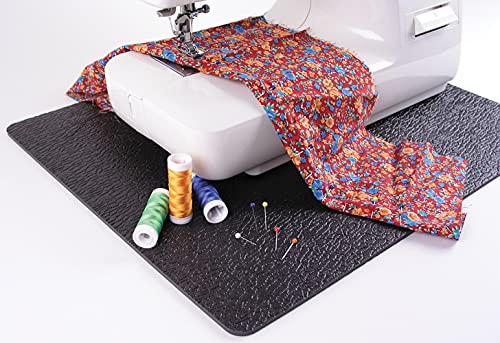 Stay-in-Place Machine Mat - 11" x 14" - Calms Vibration and Dampens Noise - size: Serger Mat - 11" x 14"