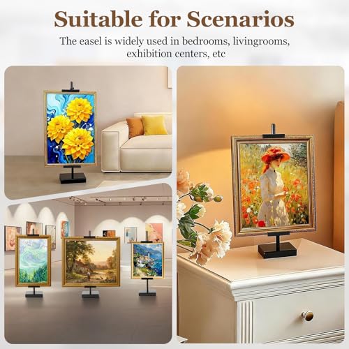 30'' Adjustable Tabletop Easel Stand, Black Easel for Display - color: Black, size: 30inch
