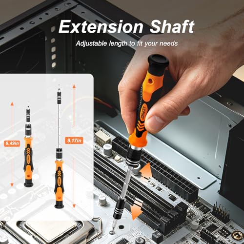 JOREST 145 in 1 Electronics Precision Screwdriver Set with 120 Bits