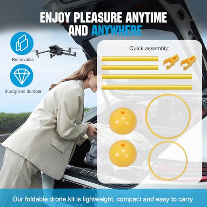 Generic Drone Obstacle Course Racing Training Set Diy Quadcopter Obstacle Course Kit Outdoor for Game Enthusiasts and Model Aircraft Lovers