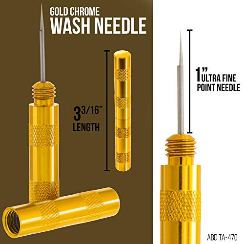 TCP Global Carburetor, Airbrush, Spray Gun 25 Piece Needle and Brush Set