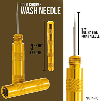 TCP Global Carburetor, Airbrush, Spray Gun 25 Piece Needle and Brush Set