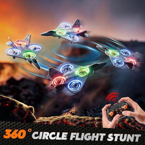 Remote Control Airplane Drone for Kids 8-12, Outdoor Flying Toy for Boys - size: L0718