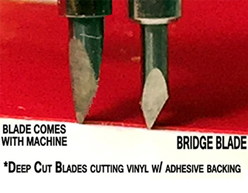 Craft Blades German Carbide Bulk Packs Deep Point (20 Pack - 15 Standard & 5 Deep Point) - color: red/blue German Carbide