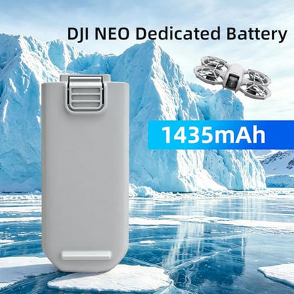 (1-Pack Neo Battery,1435mAh Intelligent Flight Replacement Li-ion Battery,Max 18 Mins Flight Time,Compatible with DJI Neo Drone