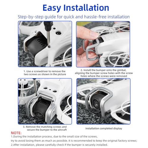 Anti-Collision Protection Camera Lens Protector for DJI Neo Drone, Gimbal Bumper Guard