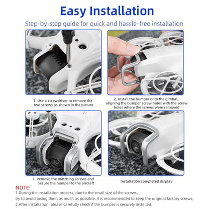Anti-Collision Protection Camera Lens Protector for DJI Neo Drone, Gimbal Bumper Guard