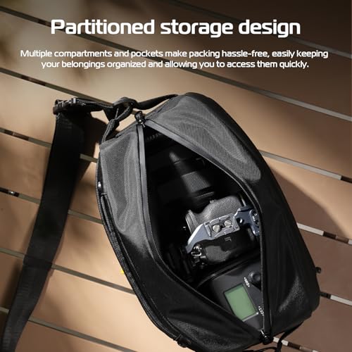 ULANZI 10L Camera Sling Bag, Water-Resistant Camera Case with Tripod Holder - size: 10L