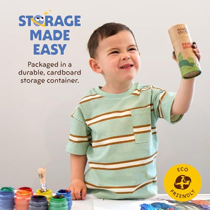 Honeysticks My First Paint Brush Set (3 Pack) - Jumbo Brushes, Ages 1+ - size: My First