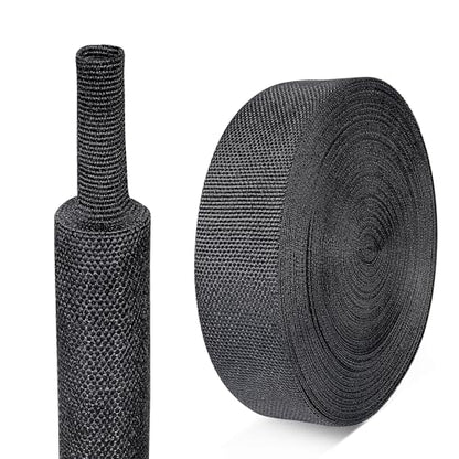2:1 Ratio Heat Shrinkable Braided Wiring Sleeving 3/4" ID-30ft - size: 3/4inch-30ft, style: 30ft