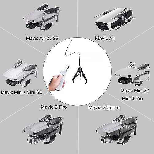 Drone Remote Control Intelligent Mechanical Claw, Fishing Baiting Line, Air Drop claw Release device