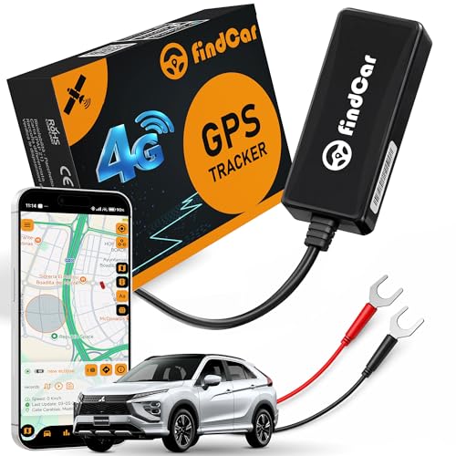 4G-Tracker - GPS Tracker for Vehicles: Car, Motorcycle and Truck | Direct Battery Connection and Built-in SIM | Vehicle Tracking with App, Anti-Theft, Speed Alert | Low-Cost Subscription Plans - color: GPS 4G