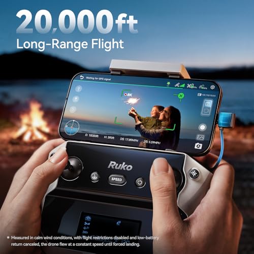 Ruko 1 Spare Battery and F11PRO 2 Plus, Drone for Adults with Camera