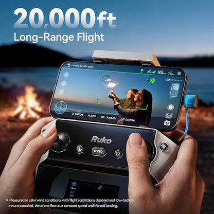 Ruko 1 Spare Battery and F11PRO 2 Plus, Drone for Adults with Camera