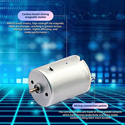8Pack DC Motor 3V-12V 280 Micro Motor for DIY Airplane RC Boat Toys