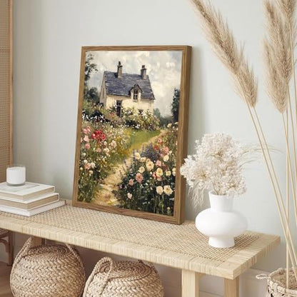 Farmhouse Diamond Art Kits for Adults Round Diamond Painting 12x16 Inch - color: DD151