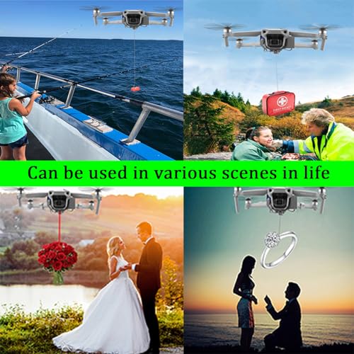 Universally Drone Airdrop System Release Device Payload Delivery 1 - color: Airdrop Device