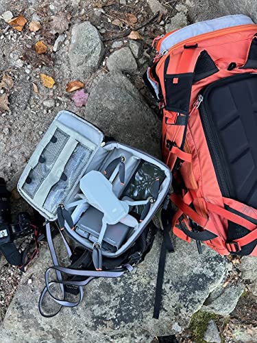 f-stop Drone Case Small Padded Weatherproof Carry Protection for Compact DJI Air, Mavic, Mini, Autel EVO Drones