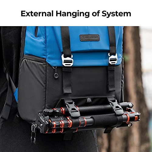 K&F CONCEPT Camera Backpack, 20L Camera Bags for Photographers - color: 05-blue