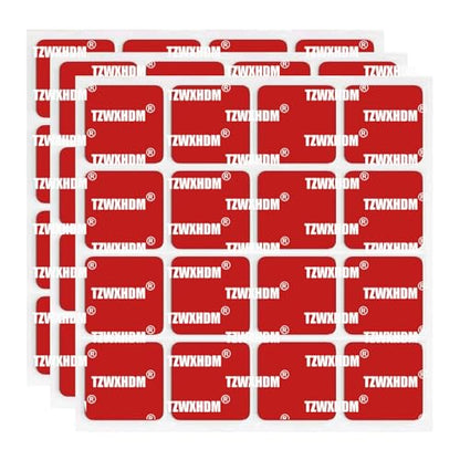 Heavy Duty Double Sided Tape, Square 1in 48pcs