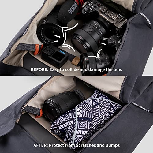 PGYTECH Camera Wrap Cloth, Protective Anti-Scratch Camera Wrapper - color: Maze, size: 13.7 x 13.7 inch