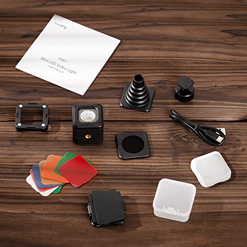 SmallRig RM01 Mini LED Video Lighting Kit, Lume Cube Portable Camera Light - size: 1 Pack