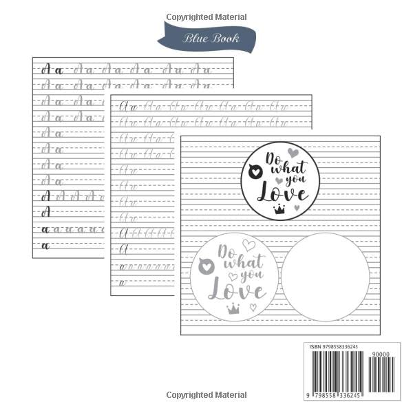 Let's Get Started Calligraphy and Hand Lettering Workbook for Beginners Do Your Practice Pages: Easy Way to Teach Yourself Modern Calligraphy Styles