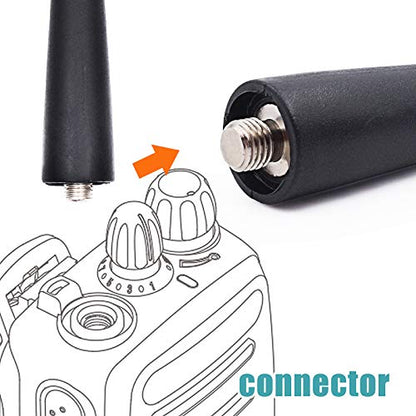 PMAE4003 PMAE4003A UHF Stubby Antenna, 403-470MHz, 3.5 inch, 5 Pack