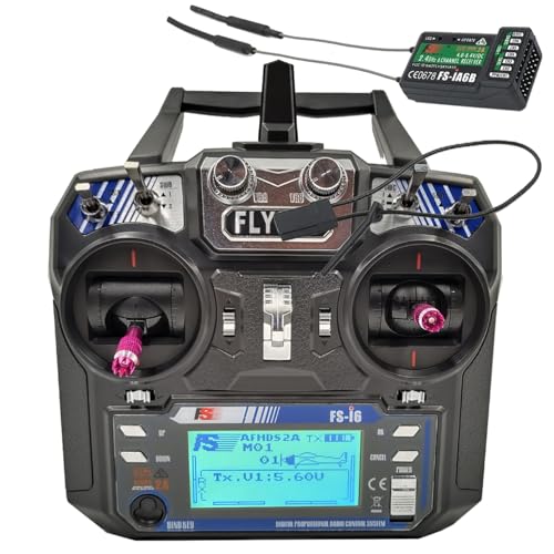 FS-i6 6CH RC Transmitter and Receiver FS-iA6B for RC Models Flysky