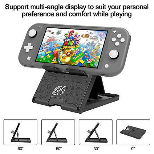 Switch Lite Case 16-in-1 Accessories Bundle for Nintendo Switch Lite (2019) - color: Black