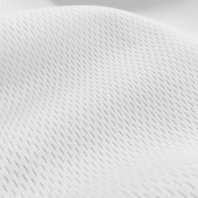 Pico Textiles 1 Yard Bolt White Dimple Mesh Athletic Jersey Fabric - color: White, size: 1 Yard Bolt
