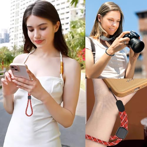 Honbay 4PCS Universal Adjustable Hand Wrist Strap Hand Lanyard Wristlet Wristband with Lock for Wii Remote Controller, Cell Phone, MP3, Digital Camera,etc