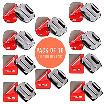 Adhesive Mount Kit Sticky Pads for GoPro Hero 13 12 11 10 9 8 7 6 5 10Pack