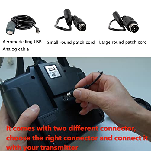 Flysky USB Flight Simulator Adapter Cable 2.4G SM100 for FS-i6 FS-i10 FS-i6 FS-i4 FS-T6 FS-CT68 FS-T4B FS-GT3 Remote Controller