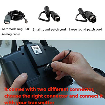 Flysky USB Flight Simulator Adapter Cable 2.4G SM100 for FS-i6 FS-i10 FS-i6 FS-i4 FS-T6 FS-CT68 FS-T4B FS-GT3 Remote Controller