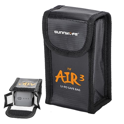 Lipo Battery Storage Case for DJI Air 3s / Air3 (for 1 battery) - size: Small (for 1 battery)