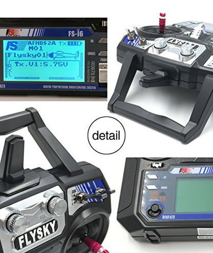 FLYSKY FS-i6 6CH 2.4GHz Radio System RC Transmitter Controller with FS-iA6 Receiver for RC Helicopter Plane Quadcopter Glide(Model_2)