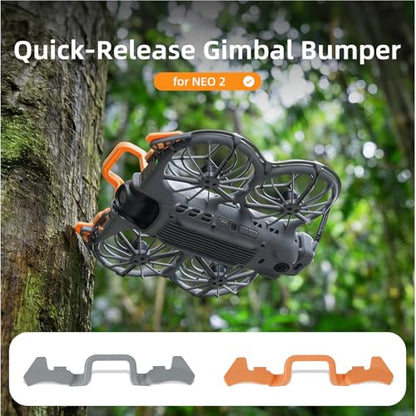 Gimbal Lens Guard for DJI Neo 2 Accessories - Gray - color: Gray