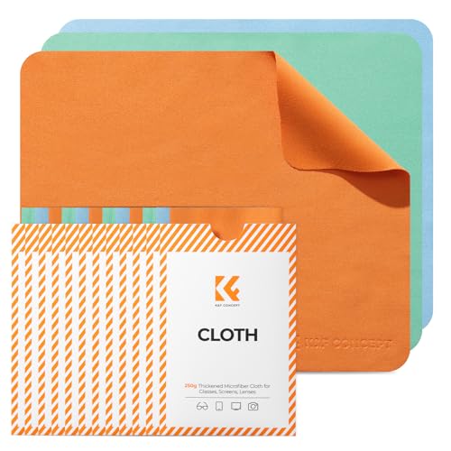 K&F CONCEPT Microfiber Lens Cleaning Cloth X6,Glasses Cleaning,High Density