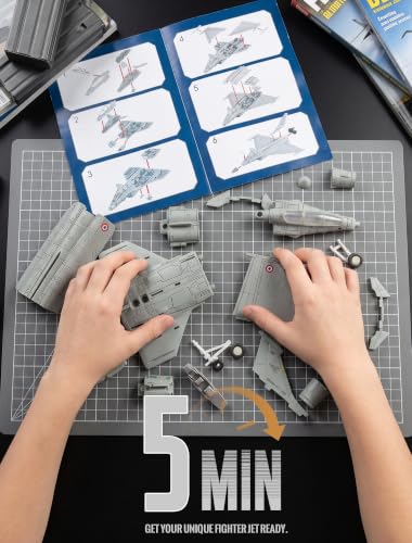 1:72 Scale RAFALE Fighter Jet Quick Assembly Model Kit - color: 11.rafale
