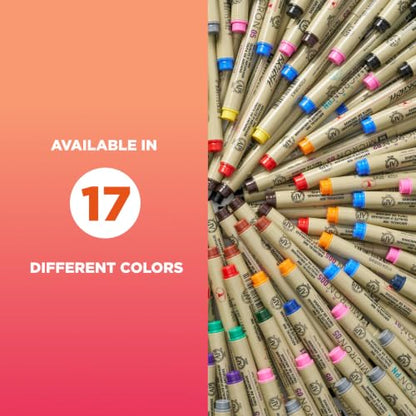 Sakura .25mm Pigma Micron Pen Set - 6PK/Multi - style: 01 Tip