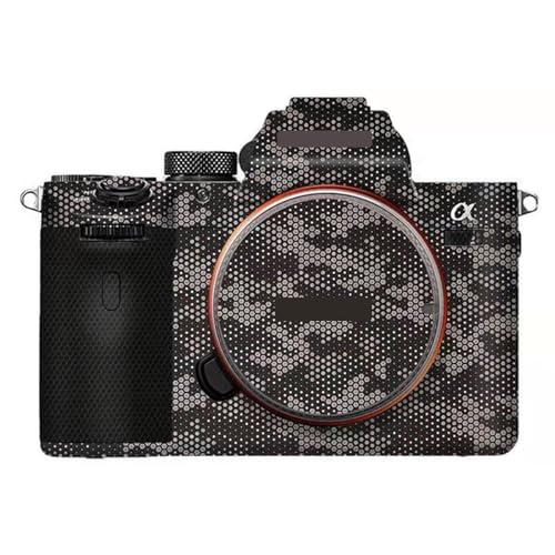 Anti-Scratch Camera Skin Wrap Sticker Coat Vinly Protective Film Body Protector Decals Cover for Sony A7II A7RII A7SII A7M2(Mamba Titanium) - color: Mamba Titanium