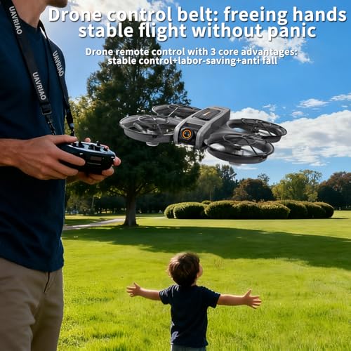 Upgraded Drones with Camera 2K for Adults & Beginners, 4.5inch LCD Screen Remote Control with Gesture Control, Brushless Motor FPV Drone, Follow Me, Auto Hover, 2 Batteries 30 Mins Flight, Includes Carry Case