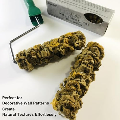 Natural Sea Sponge for Painting, 6" Texture Paint Decorative Roller - style: XG-3880