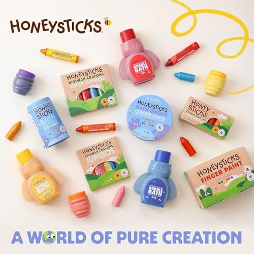 Honeysticks My First Paint Brush Set (3 Pack) - Jumbo Brushes, Ages 1+ - size: My First
