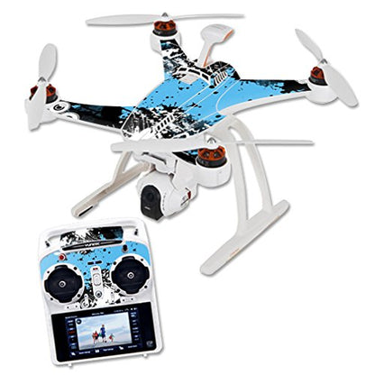 MightySkins Skin Compatible with Blade Chroma Quadcopter Drone wrap Cover Sticker Skins Hip Splatter